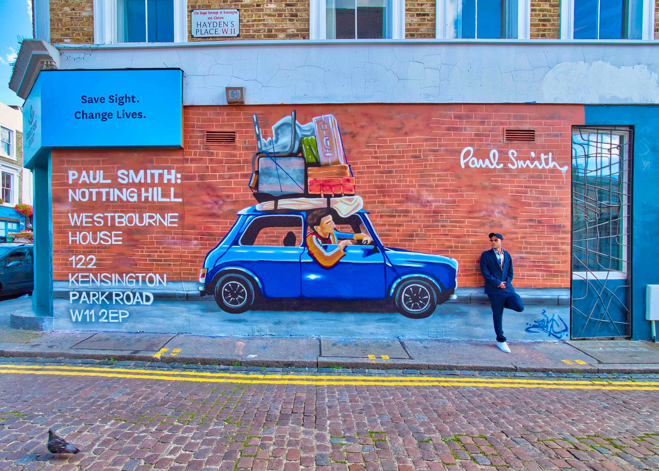 Paul Smith x Zincstyles: Street Art Meets Fashion in Notting